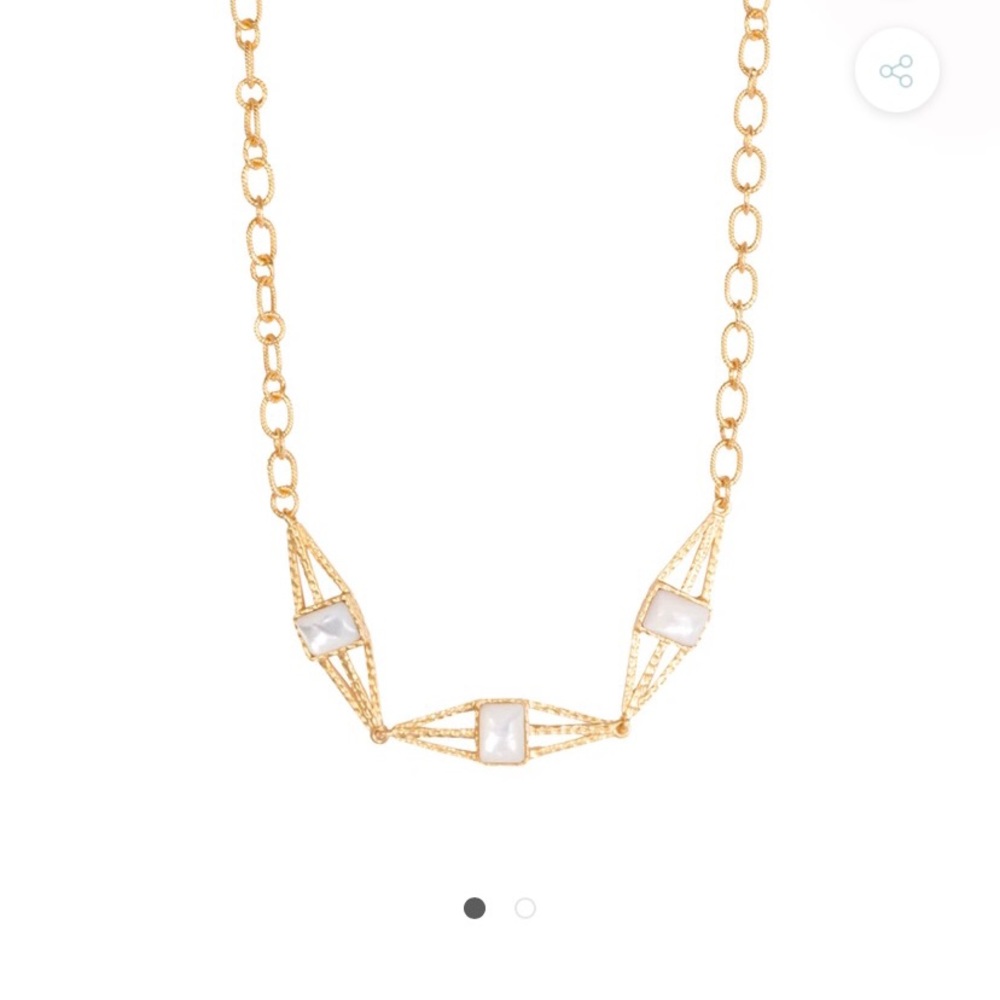 Christina Greene Arixs Necklace- pearl